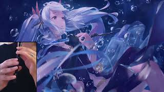 Download lagu Grimms Notes - Wasureji no Kotonoha | whistle cover   tabs   tutorial mp3