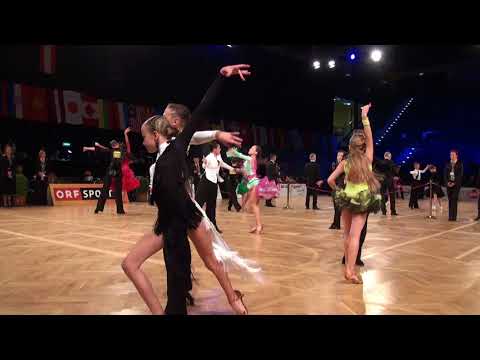 00020 WDSF Open Junior II Latin  F Austrian Open Championship 17.11.2017