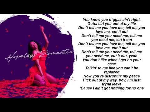 Cut it out-Tink (lyrics)