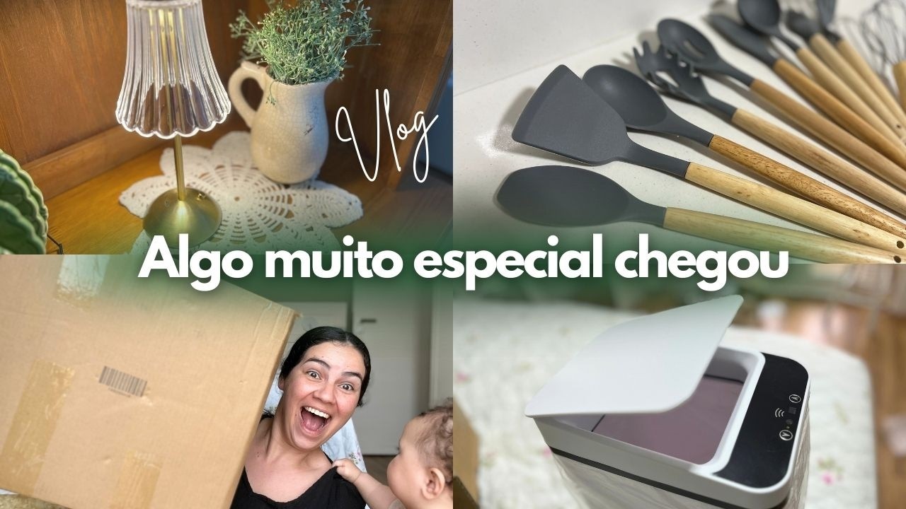 VLOG ✨ ALGO MUITO ESPECIAL QUE EU QUERIA! Shein Home