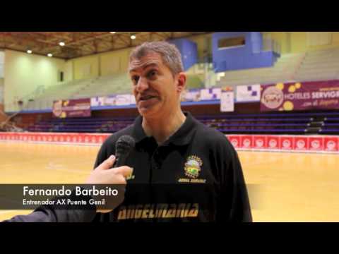 Zona Mixta Bm Benidorm vs AX Puente Genil