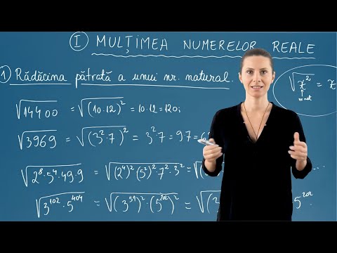 Rădăcina pătrată a unui număr natural - Partea 2 - Clasa a VII-a