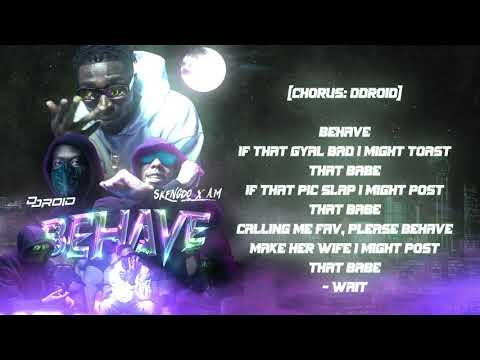 DDROID X Skengdo & AM - BEHAVE (VISUALISER)