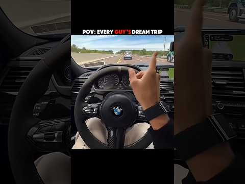 Thumbnail for POV: Every Guy's Dream Trip 💀🚗‼️ #cars #automobile #bmw #roadtrip by BMW