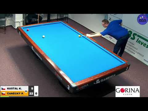 Czech league | 3-cushion | D2 | 22th round | Patrik Čaněcký v Kamil Košťál