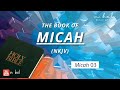 Micah 3 - NKJV Audio Bible with Text (BREAD OF LIFE)