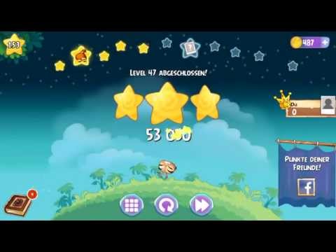 Angry Birds Stella - Level 47 - 3 Stars Walkthrough