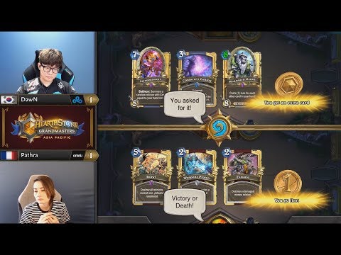DawN vs Pathra | Hearthstone Grandmasters Asia-Pacific Week 1 Day 3 | GAME 3