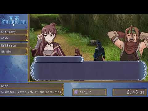 Suikothon V - Suikoden: Woven Web of the Centuries (Any%) by srd_27
