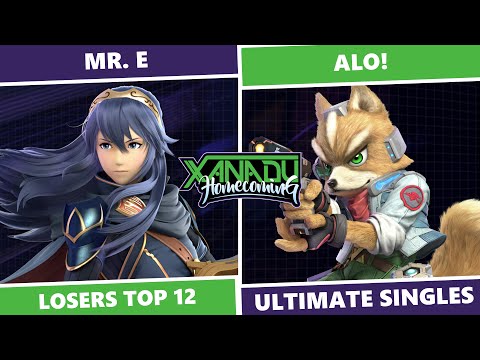 Xanadu Homecoming Finale: Losers Top 12 - Mr. E (Lucina) Vs. Alo! (Fox) SSBU