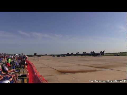 2012 Andrews AFB Airshow - Show Opening w/Red Bull Jumpers