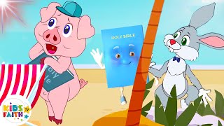 I Am So Glad That Jesus Loves Me | Joyful Gospel Song of Gratitude and Faith | Kids Faith TV