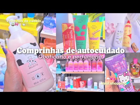 SELF-CARE SHOPPING VLOG AT OBOTICÁRIO AND PERFUMARIA🍵💗