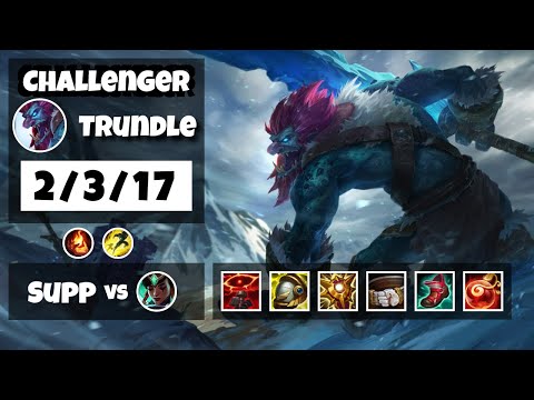 Trundle vs Karma BR Challenger SUPPORT (2/3/17) - v11.16