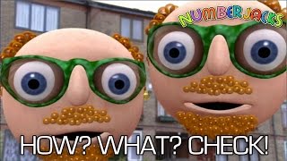NUMBERJACKS | How? What? Check! | S1E45