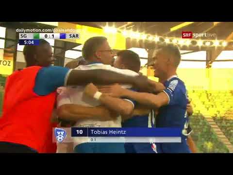 Tobias Heintz Free Kick Goal HD - St. Gallen 0-1 Sarpsborg 08 26.07.2018 Full Replay HD