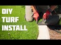 How To Install Artificial Turf // DIY Artificial Grass