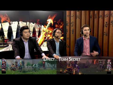 Secret vs Effect (Bo1) - DAC 2018 Group Stage Day 1