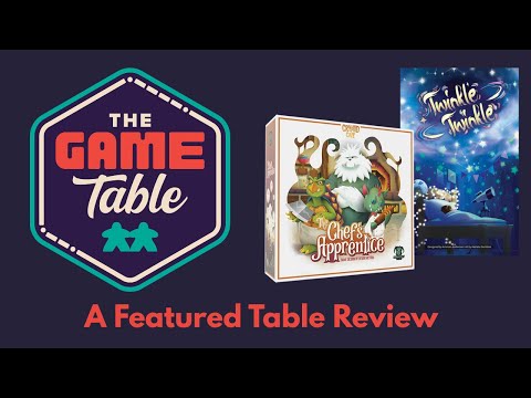 Cryptid Cafe: The Chef's Apprentice & Twinkle Twinkle Reviews by The Game Table Podcast