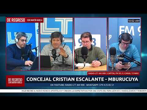 Cristian Escalante finalmente asumió en el Concejo Deliberante de Mburucuyá
