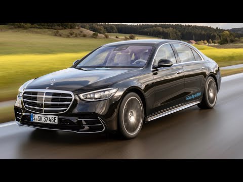 Mercedes S-CLASS 2021 plug-in-HYBRID - driving, exterior, interior & CHARGING