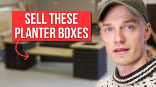 3 Planter Boxes⏐Woodworking projects that sell