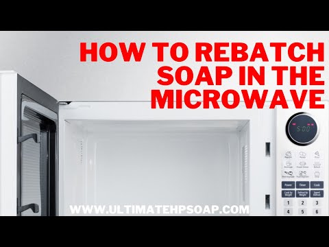 SUPER EASY Microwave Rebatch Soap- Learn How to Rebatch Smooth & Creamy Soap in Just FIVE Minutes!
