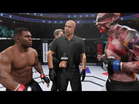 Mike Tyson vs. Ugly Monster - EA Sports UFC 2 - Boxing Stars