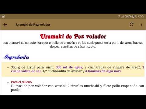 Comida Japonesa Video