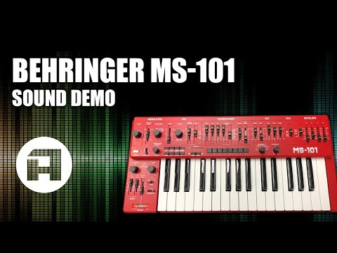 Behringer MS-1 Synthesizer, Sound Demonstration