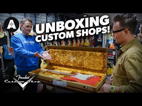 Let's Unbox Fender Custom Shop Guitars!