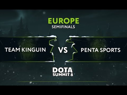 Kinguin vs PENTA Game 2 - Summit 8: EU Qualifier: Semifinals - @dragondropdota @DeltaFoxBravo