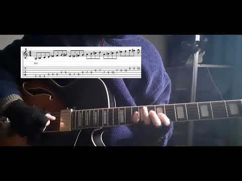 Locrian Bebop Scales in Tritones Lick (with tabs) - DP's Guitar Encyclopedia