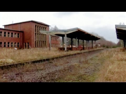 Abriss alter Bahnhof in Schwarze Pumpe 02.12.2015