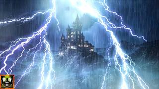 Loud Thunderstorm Sounds for Sleeping | Heavy Rain, Tremendous Thunder & Intense Lightning