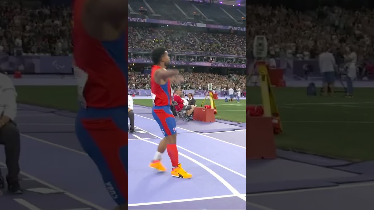 A Gold Medal Winning Throw Of 66.14m For Guillermo Varona Gonzalez In The F46 Javelin 🔥🇨🇺