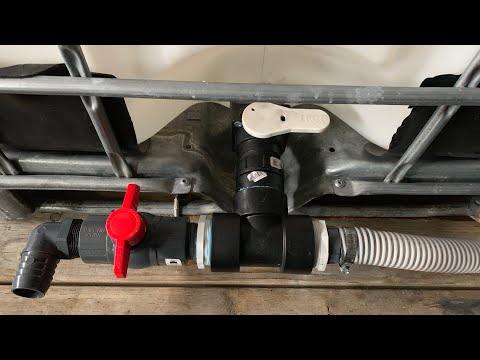 Pressure Washer Plumbing To An IBC Tote