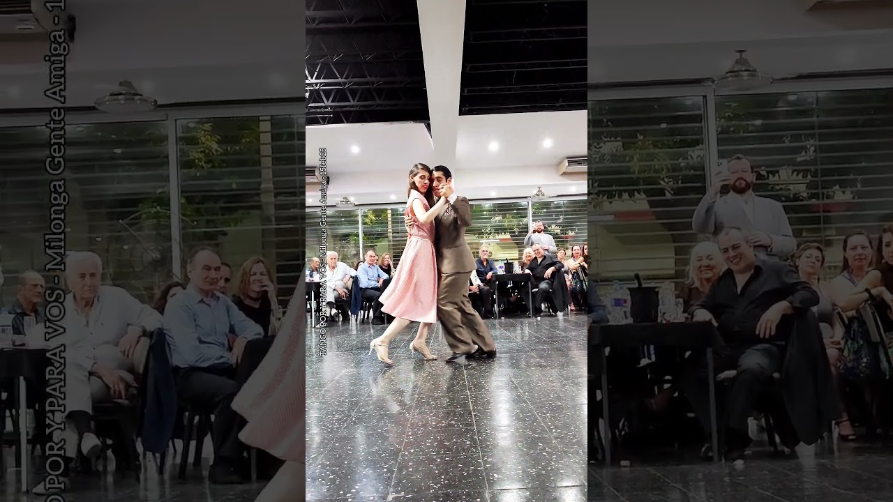 Video thumbnail for El Cencerro (D'Arienzo) María Celeste Cimino y Luciano Millaqueo. Gente Amiga 15feb25 (3/3)