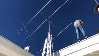 Disassembling Cushcraft MA5B Antenna & Tower