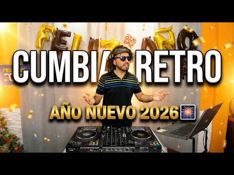 CUMBIAS RETRO VOL. 1 (EDICIÓN AÑO NUEVO 2026) 🔥🎆 Mix En Vivo -  DJ CRISTIAN MAHFOUD