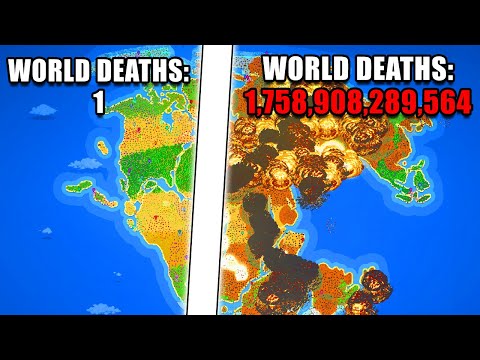 I Made Humanity Fight Over PANGEA Until 1 Nation Left - Worldbox