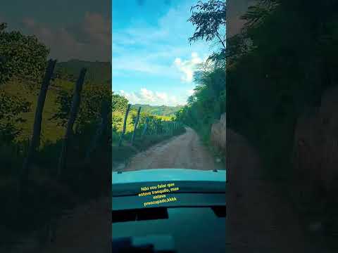 Trecho saindo da cidade Presidente Bernardes/MG, tenção, medo, preocupado e adrenalina, kkkk