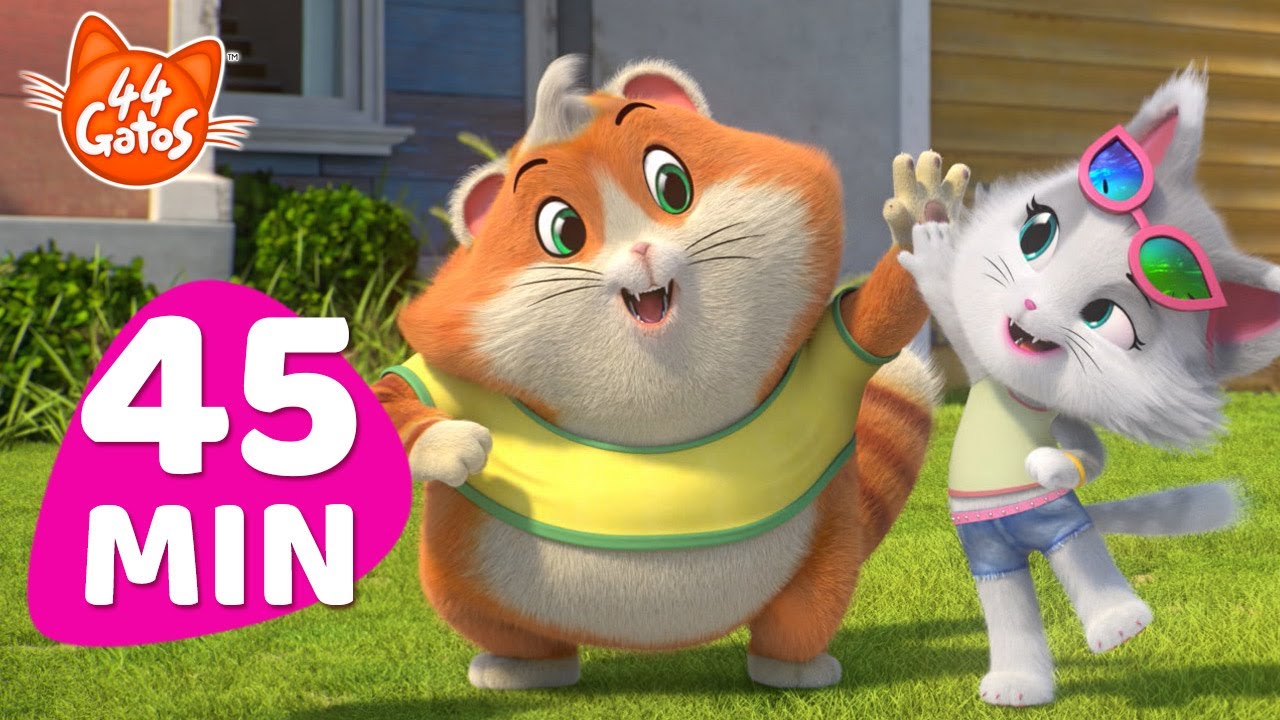 44 Gatos | Latinoamérica | La amistad siempre es algo gatástico | 45 minutos de Episodios Completos