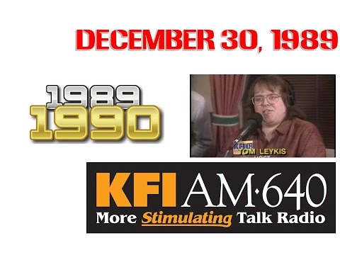 Tom Leykis - KFI AM 640 - Last Show of the 1980's - Dec 30, 1989