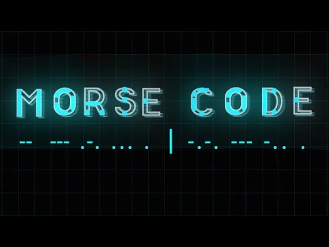 Morse Code Song 🎵 (Easy Way to Learn Morse Alphabet) 💯