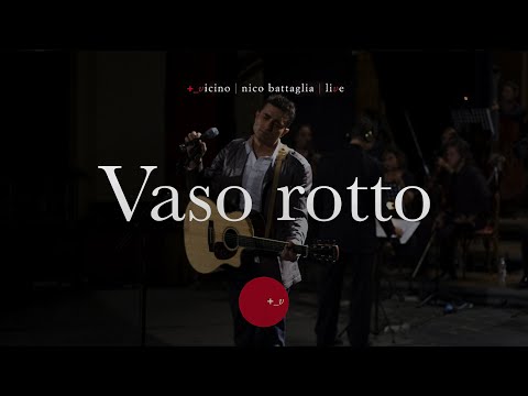 Nico Battaglia | VASO ROTTO | Live al Teatro Politeama di Palermo | 2007