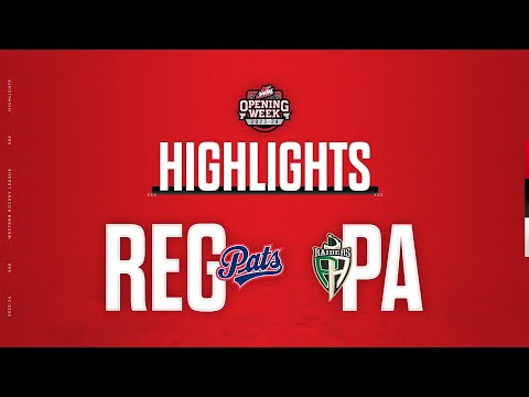 Regina Pats at Prince Albert Raiders 9/29 | WHL Highlights 2023-24