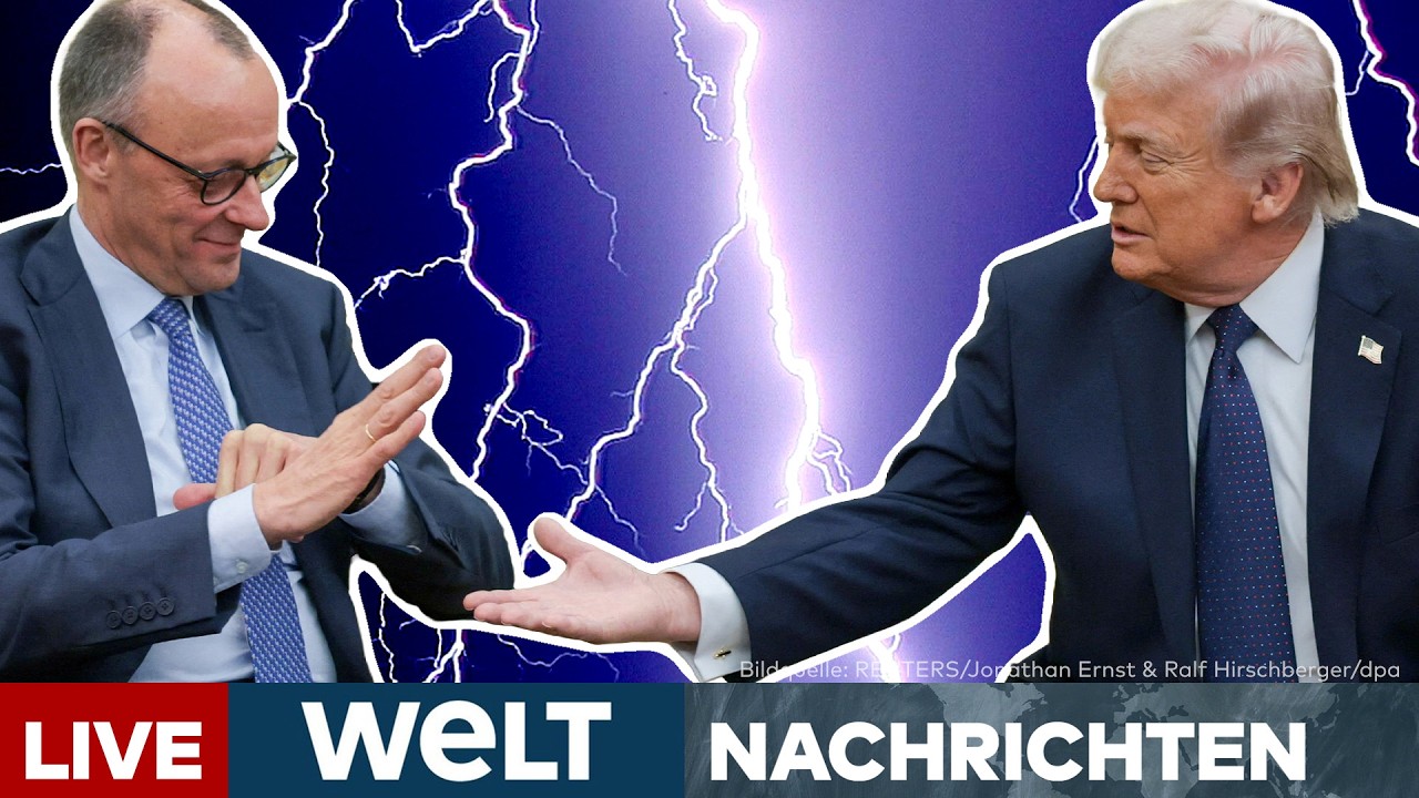 USA: Plötzlich keift Trump gegen Merz! "Er hat keine Ahnung, wovon er spricht!" | LIVESTREAM