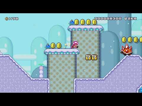 Mt Lettuce by Amria - Super Mario Maker 2 - No Commentary 1by