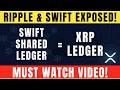 RIPPLE & SWIFT Exposed! The SWIFT Shared Ledger IS XRP Ledger